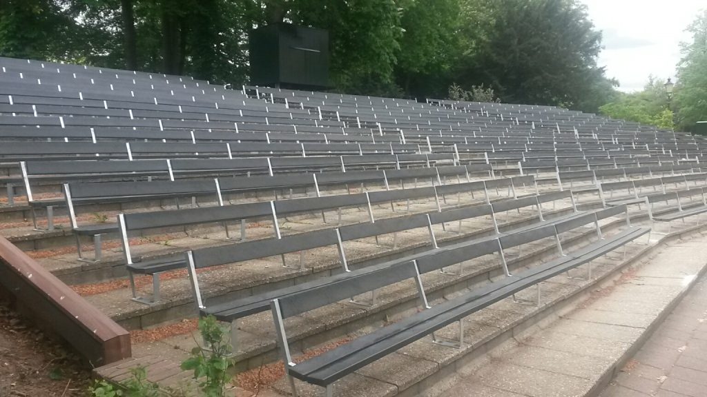 Kunststof Tribunes slot Zeist